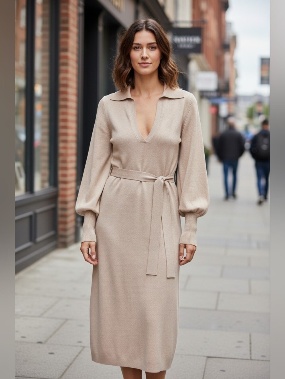 Sweet Halo | Long Sleeve Knit Dress - Picture 3 of 5